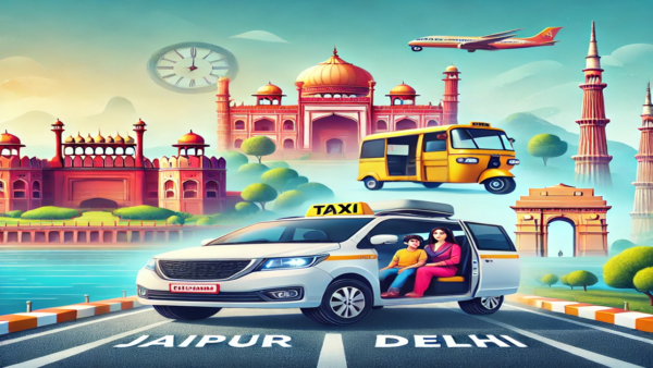 Exploring the Benefits of One-Way Taxi Services: Jaipur to Delhi Travel Made Easy